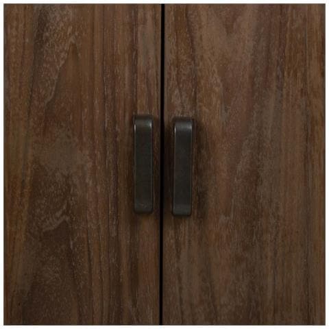 Credenza In Legno E Metallo Nero 90x44x80,5h Cm - Foto 8