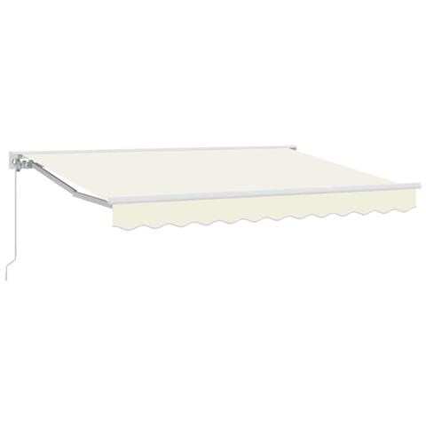 Tenda Retrattile Crema 250 x 200 cm Poliestere e Metallo - Foto 1