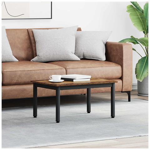 Tavolino da salotto Legno vecchio 70 x 50 x 36 cm - Foto 2