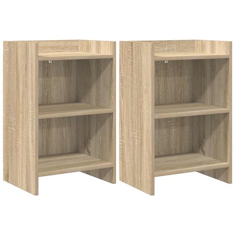 Comodini 2 pcs Rovere Sonoma 40 x 30 x 60 cm - Foto 1