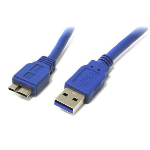 ICOC MUSB3-FL-010 - Cavo USB 3.0 A maschio / MIC B maschio 1 m FLAT - Foto 2