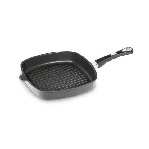 Bistecchiera Induktion 28 cm antiaderente rettangolare in alluminio pressofuso - Foto 1
