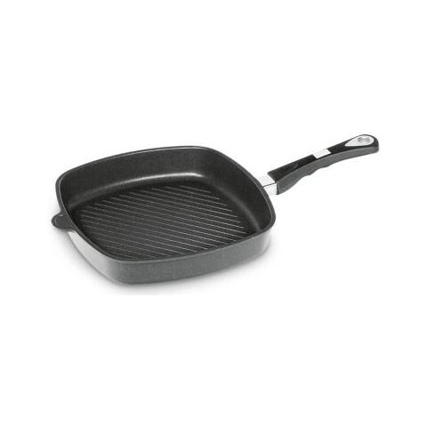 Bistecchiera Induktion 28 cm antiaderente rettangolare in alluminio pressofuso - Foto 2