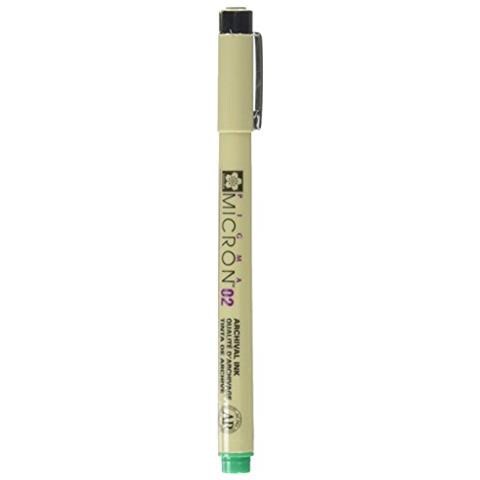 Micron Pennarello Calibrato Verde Punta 0,2 - Foto 1