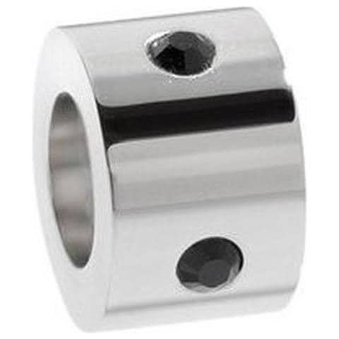 Bead Charm Acciaio inossidabile argentato Non applicabile - S0303698 - Foto 1