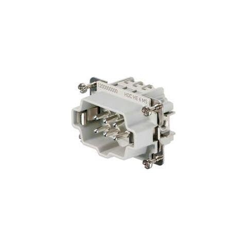 Connettore Inserto Maschio Hdc 6p+t 24a 500v 1200000000 - Foto 1