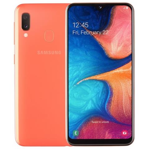 [Ricondizionato BASIC] Galaxy A20e Corallo 32 GB Dual Sim Display 5.8" HD+ Slot Micro SD Fotocamera 13 Mpx Android Europa - Foto 2