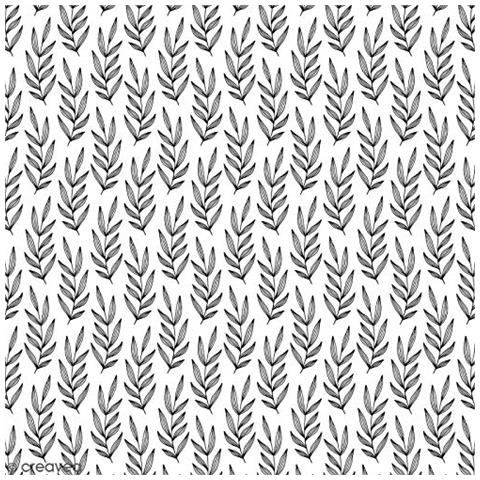 Carta Da Lucido Giapponese 90 G / M² - 30 X 30 Cm - Foglie - Foto 2