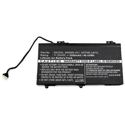 Mbxhp-ba0158 Ricambio Per Laptop Batteria (laptop Battery For Hp 40wh - Li-ion 11.55v 3500mah Black, - 40wh Li - Foto 2