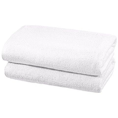 Quick Dry Towel Set 2 Bath - Bianco - Foto 1