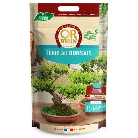 Marrone Oro Terra Per Bonsai 4l - Foto 1