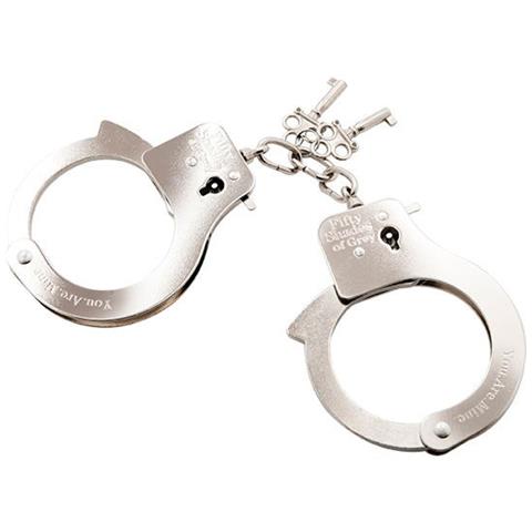 Bracciali In Metallo Grigio Cinquanta Sfumature - Foto 1