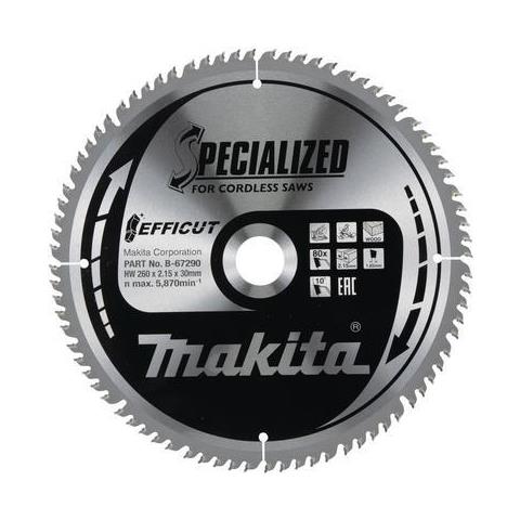 Lama Per Sega Circolare Efficu.sawb. 260x30x80z - Foto 2