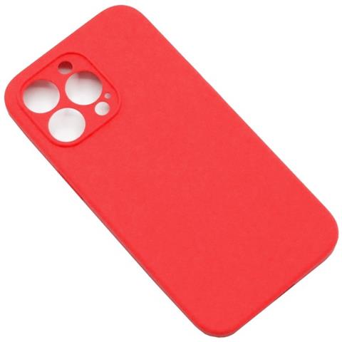 Custodia Tpu Silicone Lite Cover Soft-case Per Apple Iphone 13 Pro Red - Foto 1