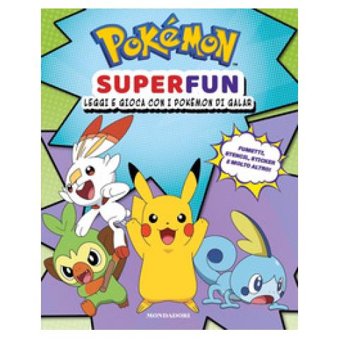 Pokémon Superfun. Leggi E Gioca Con I Pokémon Di Galar. Con Adesivi. Ediz. A Colori - Foto 1