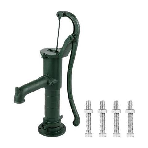 Pompa Manuale Per Acqua, Antica, In Ghisa, Per Cortile - Foto 1