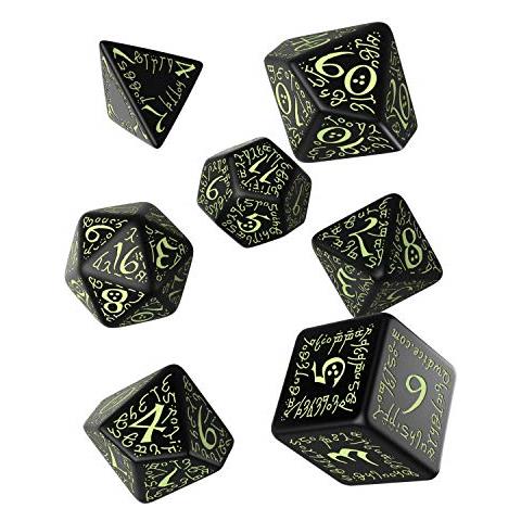 Gioco Da Tavolo Di Dadi Elfici Neriluminosi Al Buio (7) - Foto 1