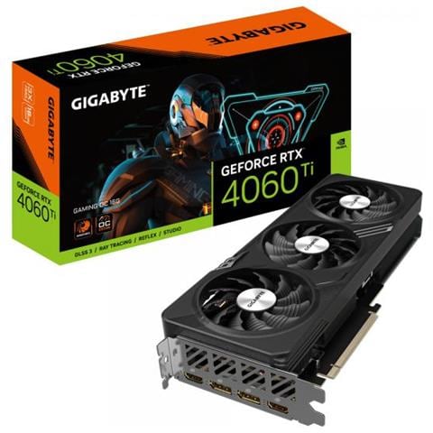 GeForce RTX 4060 Ti 16 GB GDDR6 Pci-E 2 x DisplayPort / 2 x HDMI GAMING OC - Foto 1