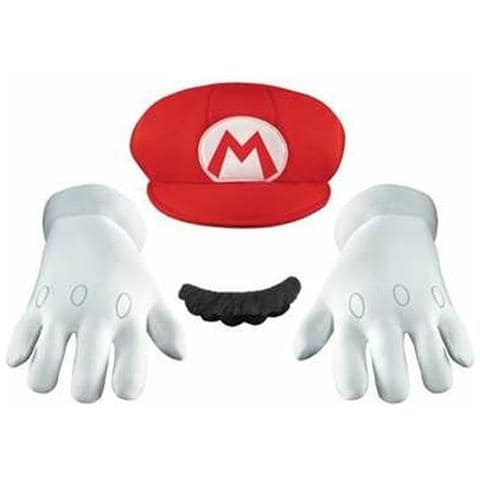 Costume Per Adulti Nintendo Super Mario 3 Pezzi - Foto 1