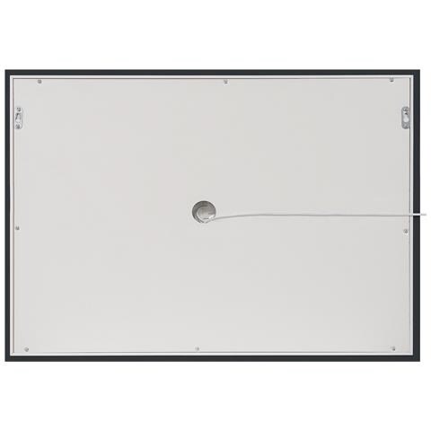 Specchio Da Bagno Con Luce Led Eyre 80 Cm 60 Cm Argento - Foto 2