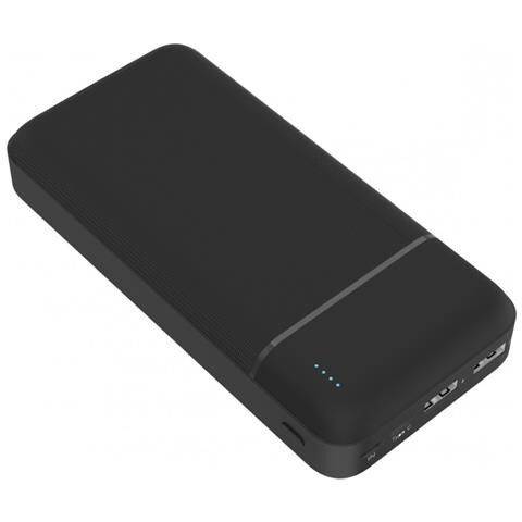 Powerbank 20000mah Elegante Litio-polimero, Nero - Foto 1