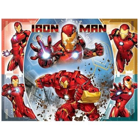 Ravensburger-marvel Heros-puzzle 100 Pezzi Xxl - Il Potente Iron Man / Marvel Avengers - Foto 1
