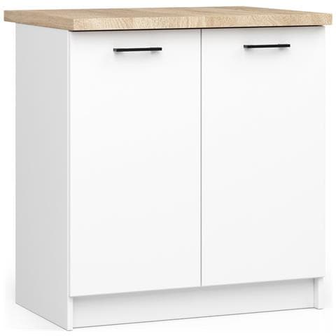Piani di lavoro per cucina S80 OLIWIA, 80x60x3,2 cm, Colore Sonoma Quercia - Foto 2