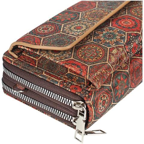 Pochette In Sughero, Collezione Corkinspire Chiusura A Zip / Magnetica - Foto 2