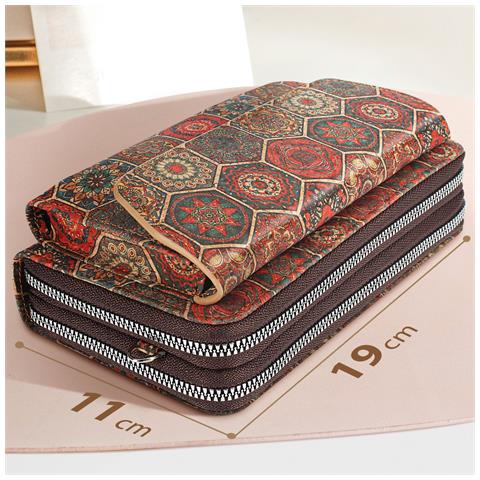 Pochette In Sughero, Collezione Corkinspire Chiusura A Zip / Magnetica - Foto 5