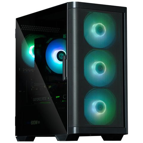 Case M4 Black Mini Tower micro ATX / Mini-ITX 1 Porte USB 2.0 2 Porte USB 3.2 Colore Nero - Foto 2