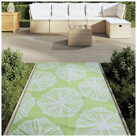 Tappeto Da Esterno Grigio 120x180 Cm In Pp - Foto 3