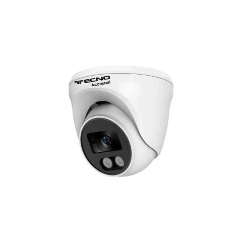 Telecamera di sorveglianza 9045C-POE con Rizoluzione 8 Mpxl Visione Notturna a Colori Fino a 25 Metri IP67 Colore Bianco - Foto 1