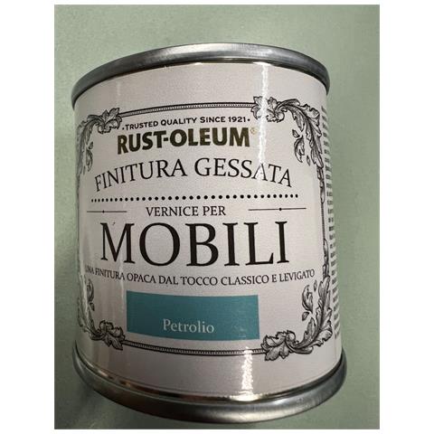 Vernice Legno Chalky Chalky Petrolio 0,125l - Foto 1