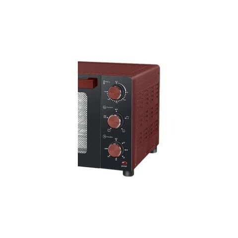 Fornetto Elettrico D2DFE03IRRO a Libera Installazione con Capacità 45 Litri Potenza 1700 W Colore Rosso - Foto 2