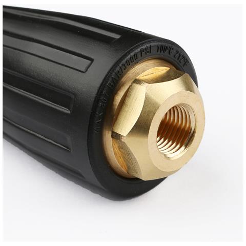 Ugello Rotante Per Idropulitrice Ad Alta Pressione 3000psi - Nero, Compatibile Con Dispositivi It 3000 Psi - Foto 4