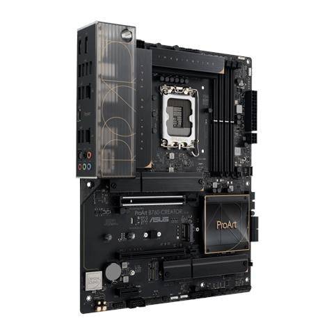 ASUS PROART B760-CREATOR, Intel, LGA 1700, Intel® Celeron®, Intel® Pentium® Gold, Intel® Core™ i3, Intel® Core™ i5, Intel® Core™..., LGA 1700, DDR5-SDRAM, 192 GB - Foto 2