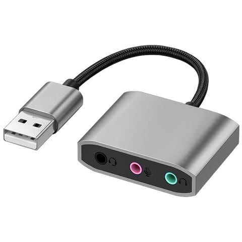 Adattatore Audio Usb Esterno A Doppia Porta: Trasforma Il Tuo Audio - Foto 1
