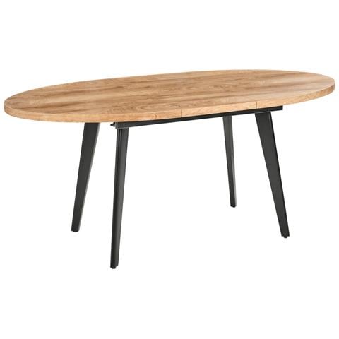 Tavolo Da Pranzo Estensibile Dutton Marrone 140/180 Cm 90 Cm - Foto 2