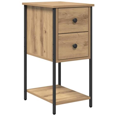 Armadio da Notte rovere artigianale 32 x 42 x 70 cm - Foto 1