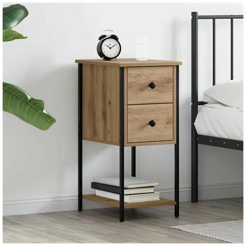 Armadio da Notte rovere artigianale 32 x 42 x 70 cm - Foto 2