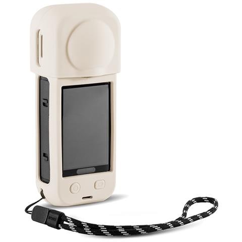 Custodia Protettiva In Silicone Per Dissipazione Del Calore Compatibile Con Insta360 X5 - Raffreddamento Migliorato E Protezione Dell'obiettivo White - Foto 2