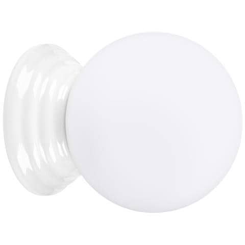 Lampada Da Soffitto Zori Bianco Ip44 Sl. 1904 - Minimalist Lampada A Soffitto Bianco 12x12x16 Cm - Foto 2