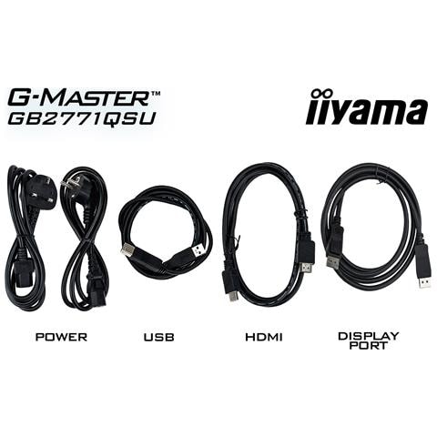 G-MASTER GB2771QSU-B1 Monitor PC 68,6 cm (27") 2560 x 1440 Pixel Wide Quad HD Nero - Foto 12