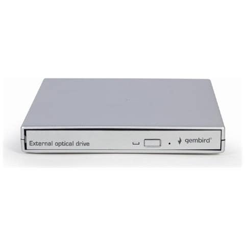DVD-USB-021-SV lettore di disco ottico Interno DVD±RW Argento - Foto 1