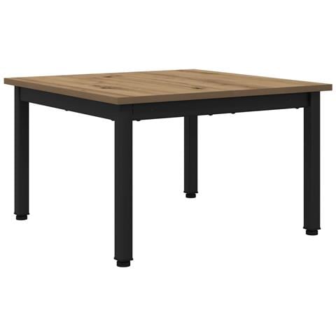 Tavolino da salotto Rovere Artigianale 60 x 60 x 36 cm - Foto 1