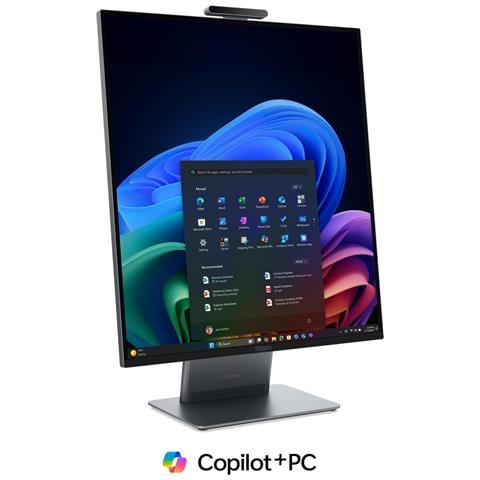 ThinkCentre X AIO Copilot+ PC Intel Core Ultra 5 325 70,1 cm (27.6") 2560 x 2880 Pixel PC All-in-one 16 GB LPDDR5x-SDRAM 1 TB SSD Windows 11 Pro Wi-Fi 7 (802.11be) Grigio - Foto 2