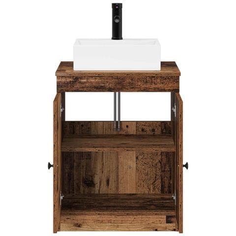 Set di mobili per il bagno Legno antico Legno ingegnerizzato - Foto 2