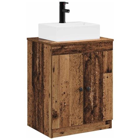Set di mobili per il bagno Legno antico Legno ingegnerizzato - Foto 1