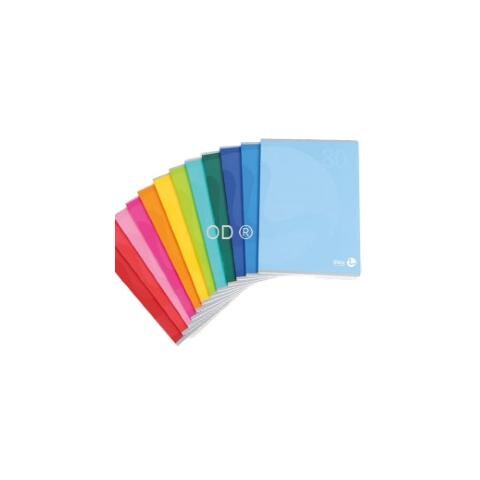 confezione da 12 pezzi - maxiquaderno a4 80gr 80fg+1 5mm copertina 250gr color 80 bm - Foto 1