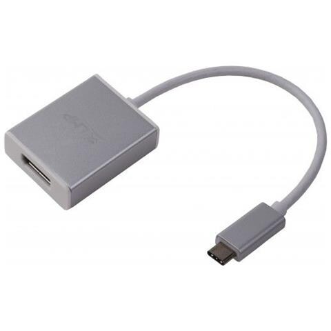 Cavo Adattatore USB Type-C / DisplayPort Color Argento - Foto 4